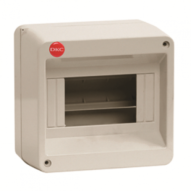Фотография товара 'DKC 83708 Щиток настен.без двер.8мод.IP40 с усил. клем.блок.1х87308'
