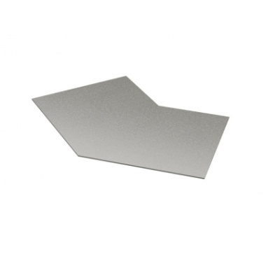 Фотография товара 'DKC GKG40060R Крышка на угол 45 горизонтальный 45° осн.600, стеклопластик'