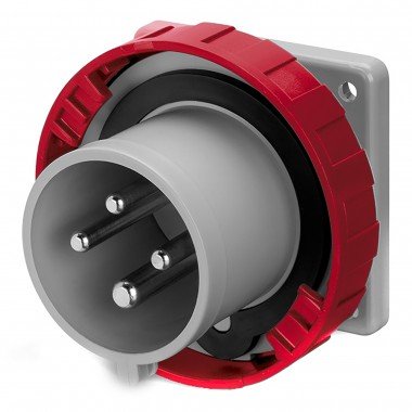 Фотография товара 'DKC DIS2483296 Вилка панельная прямая IP67 32А 3P+E 400В'