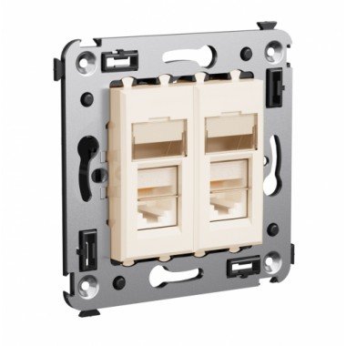 Фотография товара 'DKC 4405394 Компьютерная розетка RJ-45 в стену, кат.6'