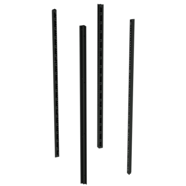 Фотография товара 'DKC R5KMN12B Стойки вертикальные для напольных 19" IT-корпусов ДКС серии CQE, В=1200мм'