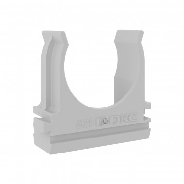Фотография товара 'DKC 51025R5 Держатель с защелкой, д.25мм, в упаковках по 5шт.'