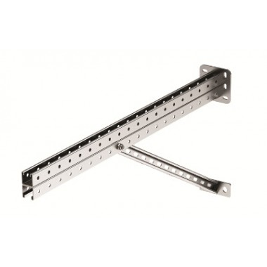 Фотография товара 'DKC BBS4170HDZ Консоль для тяжелых нагрузок 700 мм с укосиной, горячеоцинкованная'