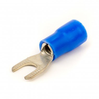 Фотография товара 'DKC 2B14P Наконечник вилочный с изолир.фланцем 1,5-2,5 кв.мм 4,1 мм (НВИ)'