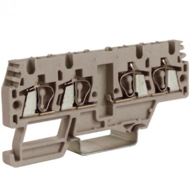 Фотография товара 'DKC ZHM170GR HMM.2/2+2/AGR, проходной зажим, 2 ввод/2 вывода'