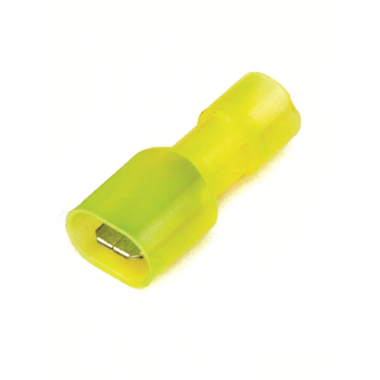 Фотография товара 'DKC 2C22TP Наконечник плоский полностью изолир 2,5-6 кв.мм 6,3х0,8 мм (РППИ-П)'