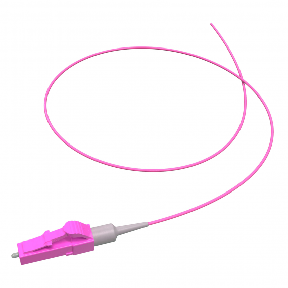 Фотография товара 'DKC RNPT54LCU15 Пигтейл оптический, 50/125 (OM4), LC/UPC, 1.5 м'