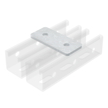 Фотография товара 'DKC IBMD1011C Пластина соединительная, длина 90 мм, 2отв.'