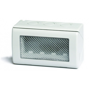 Фотография товара 'DKC 54755 Модульная настен. коробка для эл/устан. изделий VIVA, IP55,4мод.'