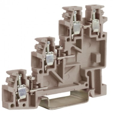 Фотография товара 'DKC ZTL100 TLS.2, 3 уровневый проходной зажим для сенсоров 2,5 кв.мм'