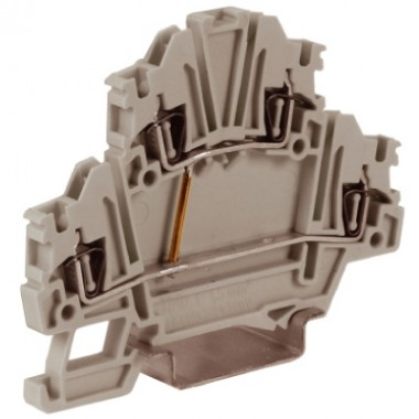 Фотография товара 'DKC ZHD120GR HMD.1/CIGR(Ex), 2-х уровневый проходной зажим, 1,5 кв.мм'