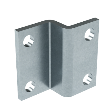 Фотография товара 'DKC BMD2002HDZ Пластина для крепления консолей BBF-60'