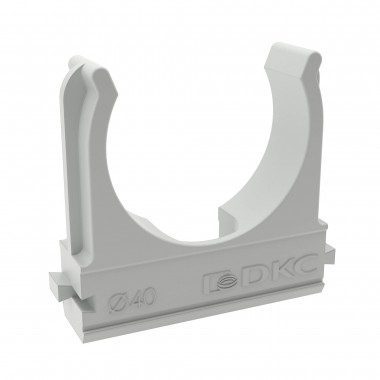 Фотография товара 'DKC 51040R2 Держатель с защелкой, д.40мм, в упаковках по 2шт.'