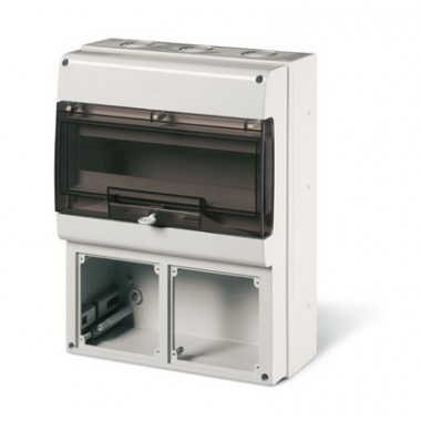 Фотография товара 'DKC DIS6724216 Корпус на 16 модулей и 2 поста с основанием 136х125 мм.'