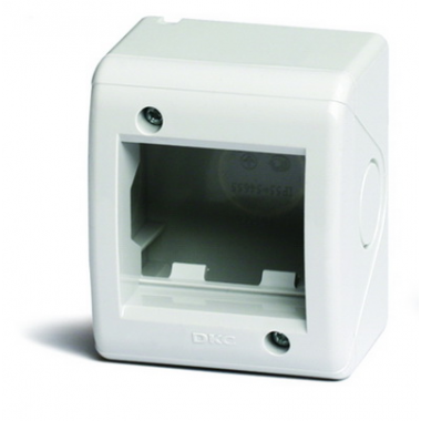 Фотография товара 'DKC 54640 Модульная настен. коробка для эл/устан. изделий VIVA, IP40,2мод.'
