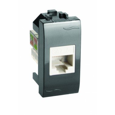 Фотография товара 'DKC 77458N Ком.роз. RJ45 кат.6, 8P8C, Brava 1мод'