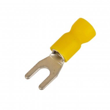 Фотография товара 'DKC 2C14P-DS-PVC Наконечник вилочный 2,5-6 кв.мм М4 (д.4,3 мм) (НВИ)'