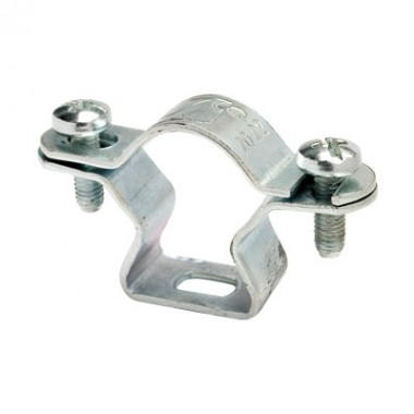 Фотография товара 'DKC 6040-16 Стальной хомут 16 мм (3/8"), оцинкованная сталь'