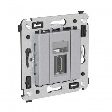 Фотография товара 'DKC 4404253 HDMI розетка одинарная в стену, тип А-А'