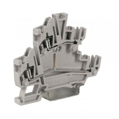 Фотография товара 'DKC ZHC290GR Клеммный зажим. Двухуровневый с объединенными ярусами'