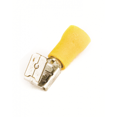 Фотография товара 'DKC 2C30P Наконечник плоский с изолир.фланцем 2,5-6 кв.мм 6,3х0,8 мм (РПИ-О)'