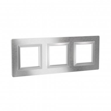 Фотография товара 'DKC 4404836 Рамка из алюминия, "Avanti" 3 поста (6 мод.)'