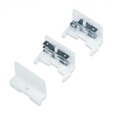 Фотография товара 'DKC OK508FF Плоский штекер полиамид 6.6, 110°С, 400V, 16A, 2,5мм.кв.'