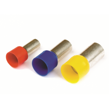 Фотография товара 'DKC 2ART511LY Наконечник-гильза 22мм с изолир.фланцем 25,00 кв.мм (НШВИ)'