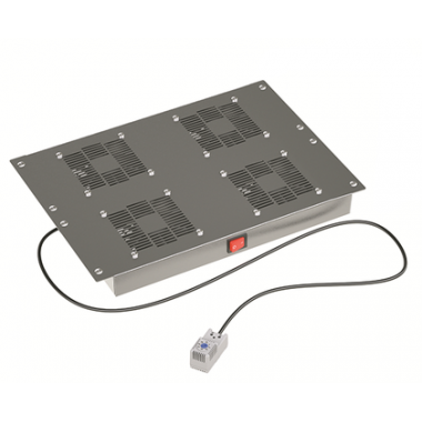 Фотография товара 'DKC R5VSIT6004FT Потолочный модуль 4 вентилятора для крыши напольных 19" IT-корпусов'