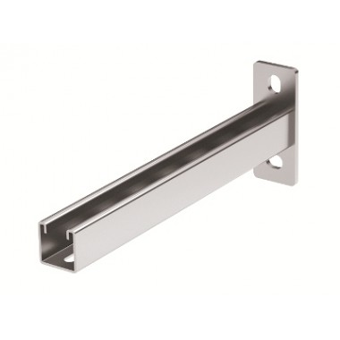 Фотография товара 'DKC BBP4130ZL Консоль одиночная, 41х41, осн.300 мм, цинк-ламельная'