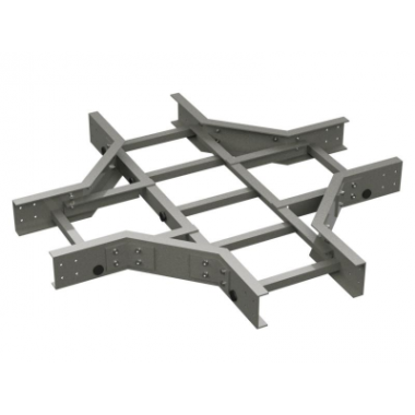 Фотография товара 'DKC GLX91050R Х-ответвитель 500x100, стеклопластик'