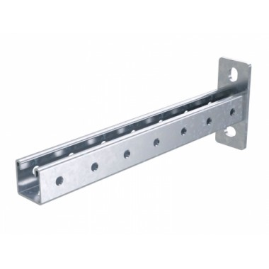 Фотография товара 'DKC IBBP4120C Консоль одиночная, 41х41 мм, осн.200, нержавеющая сталь AISI 304'