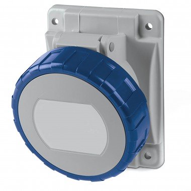 Фотография товара 'DKC DIS4181663 Розетка панельная с наклоном IP67 16А 2P+E 230В'