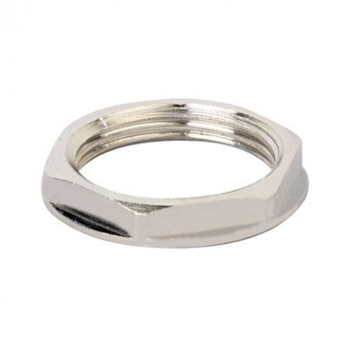 Фотография товара 'DKC 6006-16A Гайка M16x1,5 никелированная латунь'