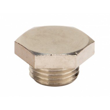 Фотография товара 'DKC 6050-16A Заглушка M16x1,5, никелированная латунь'