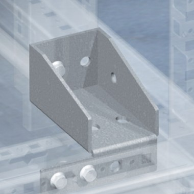 Фотография товара 'DKC R5SFMR01 Крепёжный комплект для установки рам R5MRE и R5MRCE для напольных 19"'