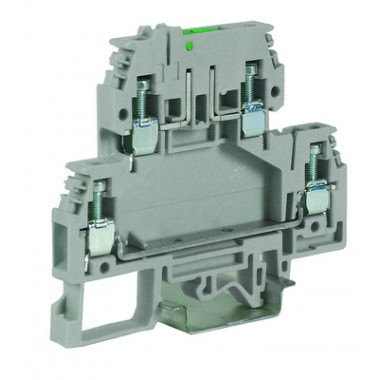 Фотография товара 'DKC ZDA124 DSFA.4/L24, зажим с 2 уровнями, верхний под предохранитель 4 кв.мм'