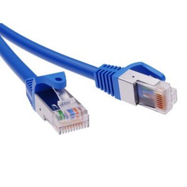 Фотография товара 'DKC RN5EFU4570BL Патч-корд экранированный CAT5E F/UTP 4х2, LSZH'