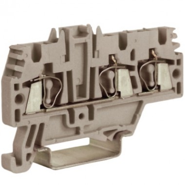 Фотография товара 'DKC ZHM510GR-RET HMM.2/1+2GR(Ex), проходной зажим 2,5 кв.мм 1 ввод/2 вывода'