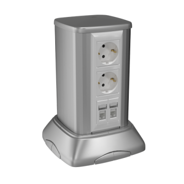 Фотография товара 'DKC 19521 Миниколонна алюминиевая 0,25 м'