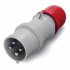 Фотография товара 'DKC DIS2133236 Вилка кабельная IP44 32A 3P+E 400V'