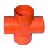 Фотография товара 'DKC 022160 Крестообразное соед. для двустенных труб, 90 град., полипропилен, д.160мм'