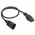 Фотография товара 'DKC R5CORD3405 Кабель питания ДКС, IEC320 C13 - IEC320 C14, 0.5 м, сечение 3 х 1,5 мм'