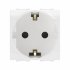 Фотография товара 'DKC 76482B Электрическая розетка с заземлением, со шторками'